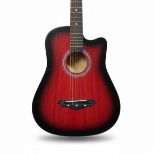 Guitarra acústica Texas Mate Rojo