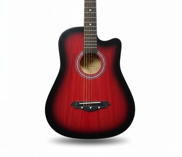 Guitarra acústica Texas Mate Rojo