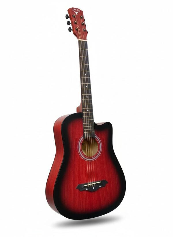 Guitarra acústica Texas Mate Rojo - Image 2