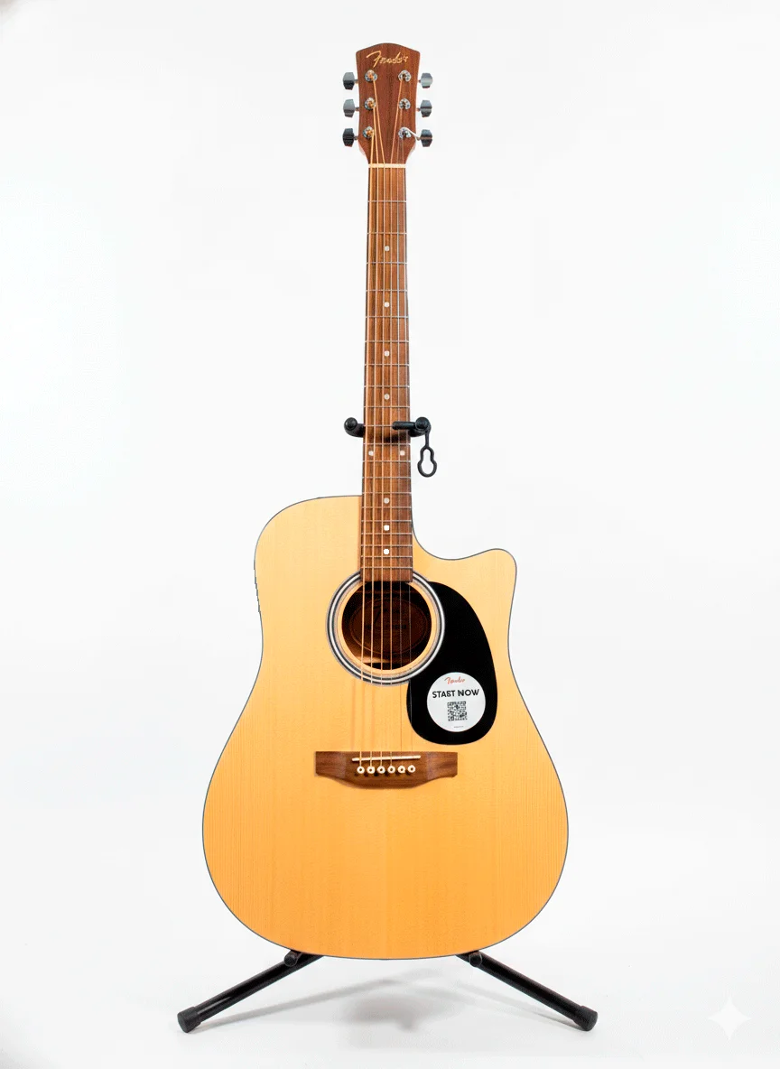 Guitarra acústica Fender FA-25 - Image 5